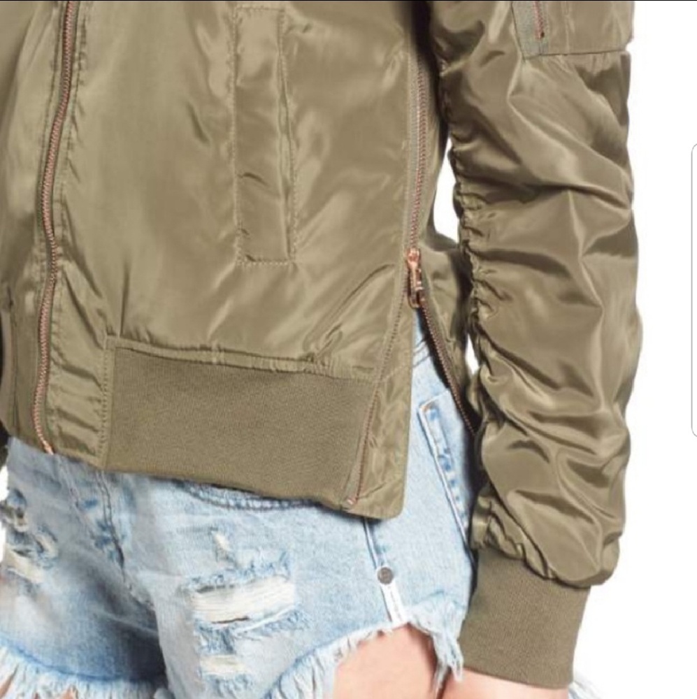 NWT! Steve Madden Bomber Jacket - Picture 2 of 7